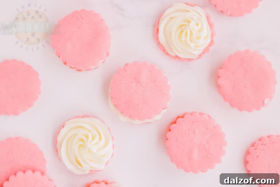 Pink Sandwich Cookie recipe