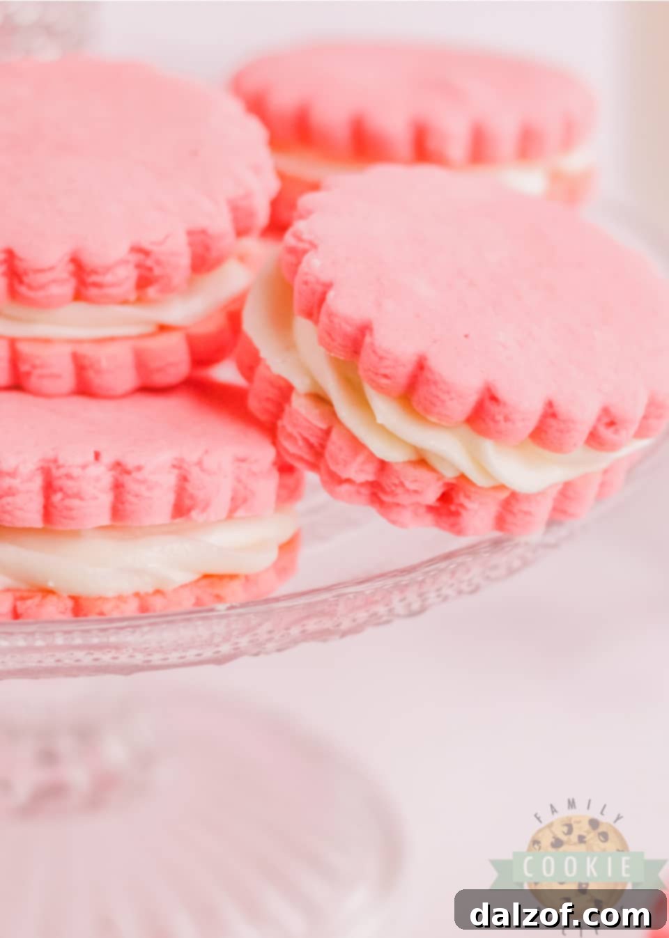 Pink Sandwich Cookie recipe