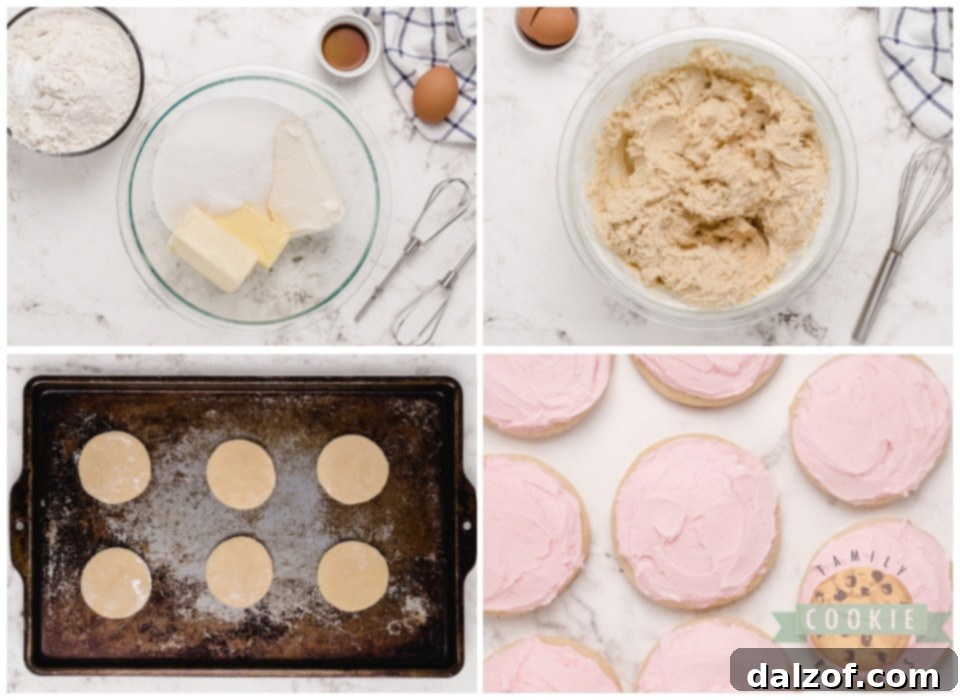 How to make cream cheese sugar cookies