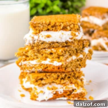 Delicious Homemade Oatmeal Cream Pie Bars