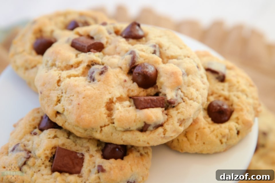 Assortment of oatmeal cookies with chocolate chips and other flavors