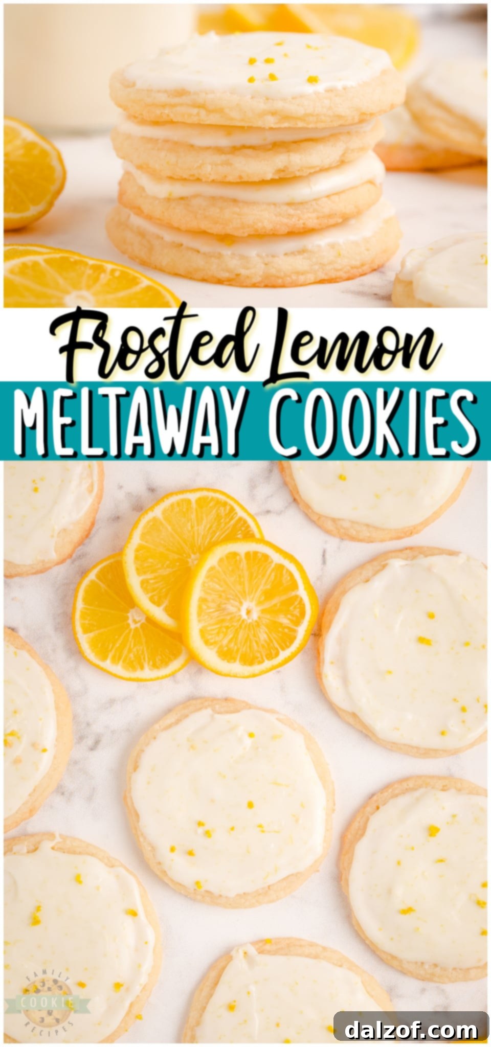 Lemon Meltaways made with simple ingredients like butter, flour, lemon zest & cornstarch. Soft, tender meltaway cookies topped with a lovely fresh lemon glaze!