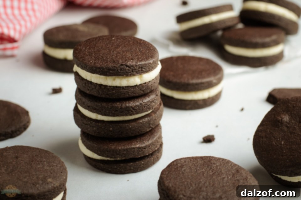 Homemade OREO Cookies: Cocoa powder is essential for that rich chocolate flavor
