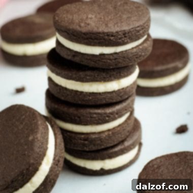 How to make Homemade OREO Cookies