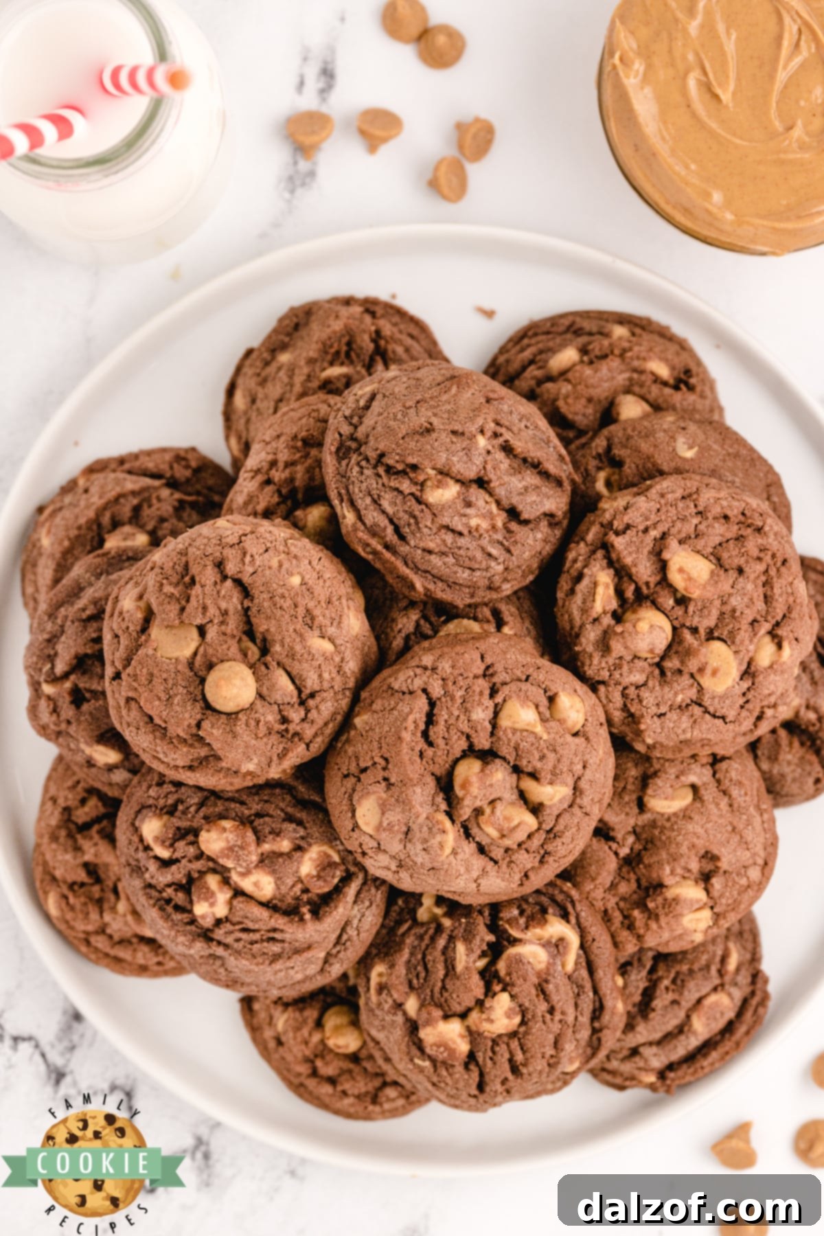 Reese's peanut butter chip chocolate cookies
