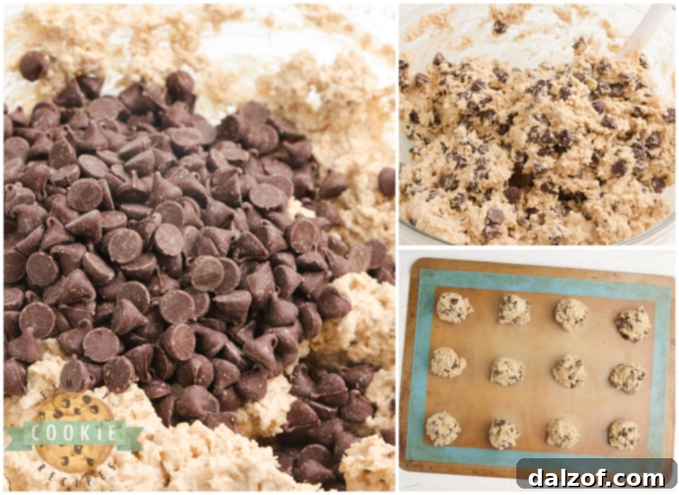 How to make eggless chocolate chip cookies