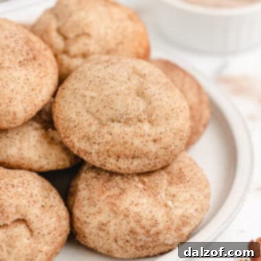 Cream Cheese Snickerdoodle Cookies