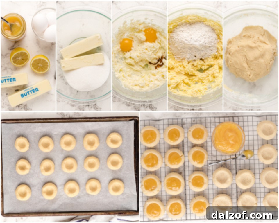 How to Make Lemon Thumbprint Cookies recipe