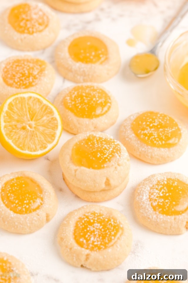 Lemon Thumbprint Cookies recipe