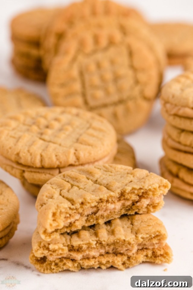 How to make the best Peanut Butter Sandwich cookies