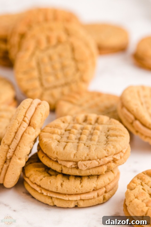 How to make the best Peanut Butter Sandwich cookies