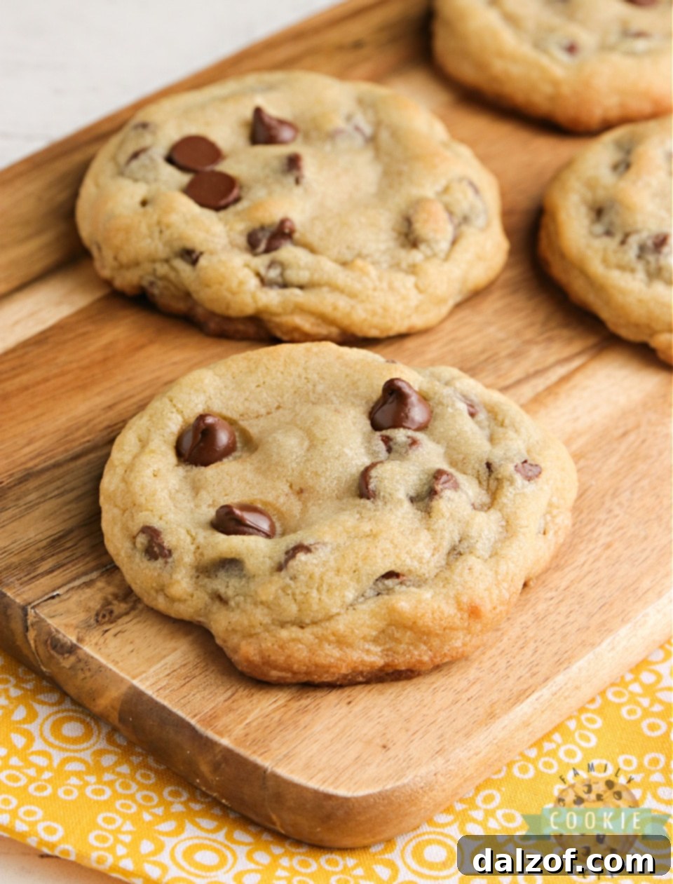 Bakery Style Chocolate Chip Cookies are large, crisp on the very outside and soft in the middle. The perfect chocolate chip chip cookie recipe that you've been looking for all your life!