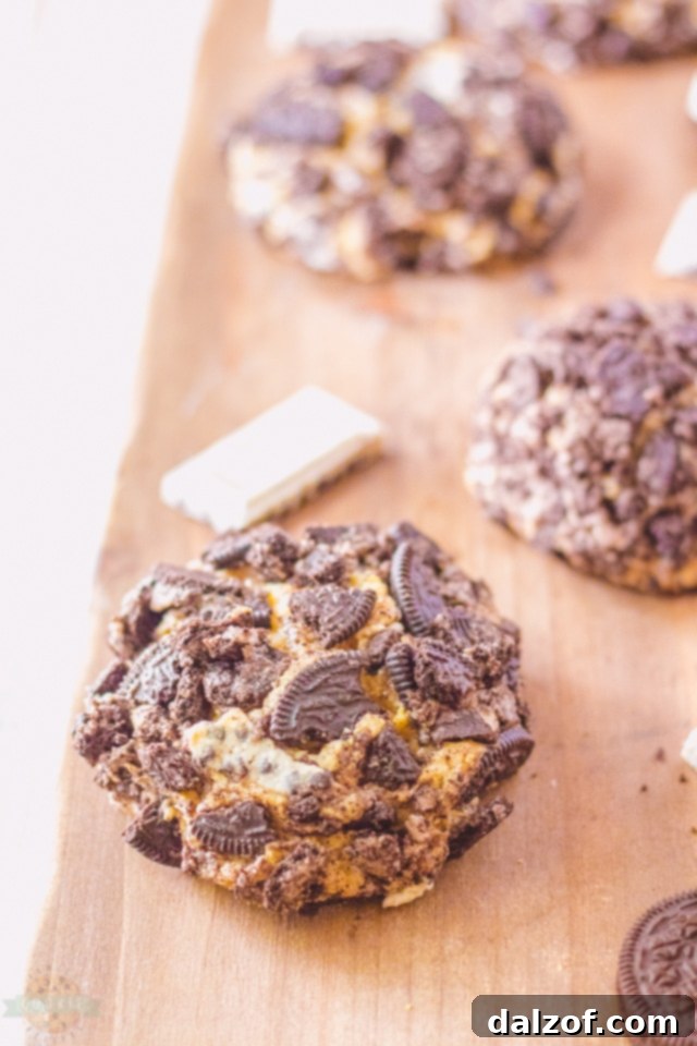 Oreo Stuffed Cookies