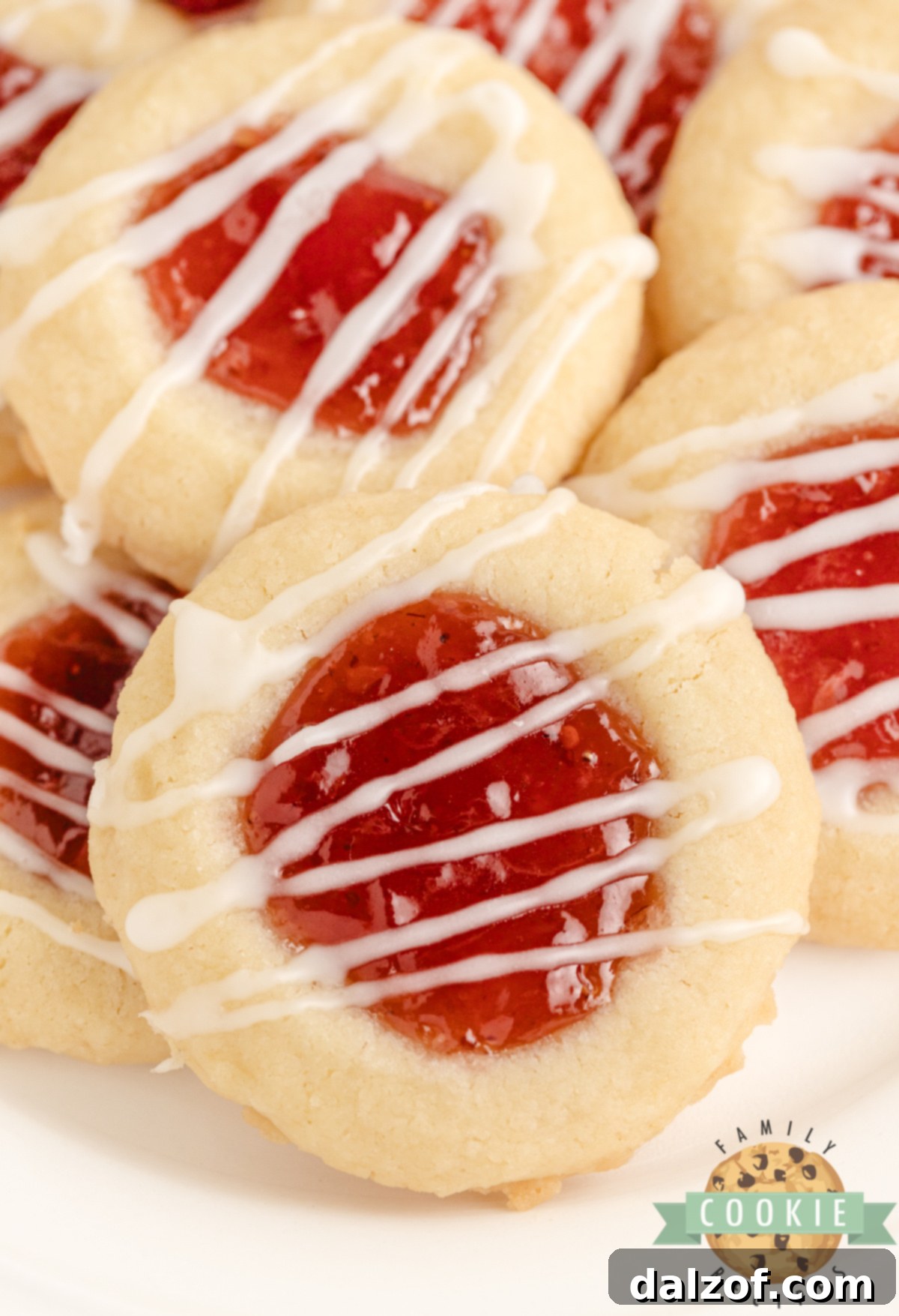 These Strawberry Lemon Thumbprint Cookies are soft, buttery, and bursting with fresh citrus and berry flavor.