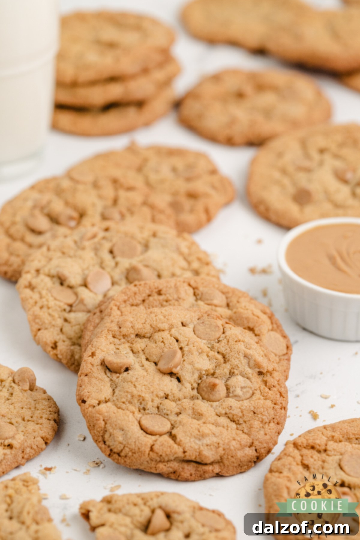 Crunchy Peanut Butter Cookies, perfect for a delicious treat.