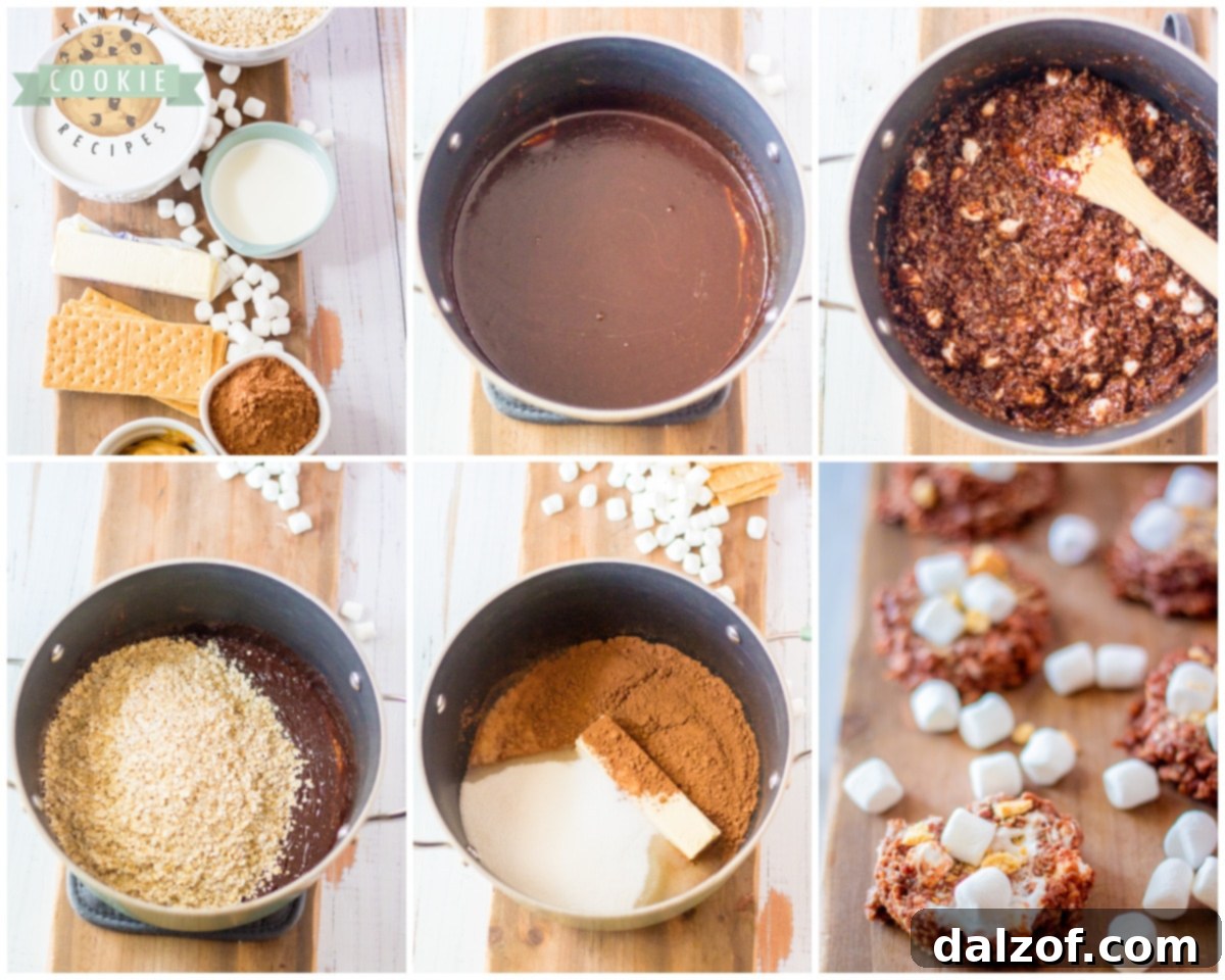 How to Make S'mores Cookies