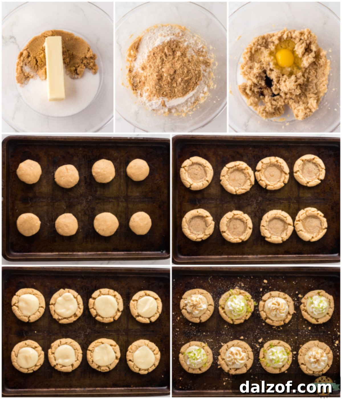 how to make key lime cookies