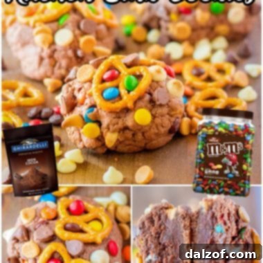 Chocolate Kitchen Sink Cookies