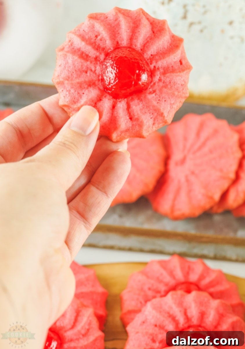 Ingredients for Cherry Jello Cookies laid out