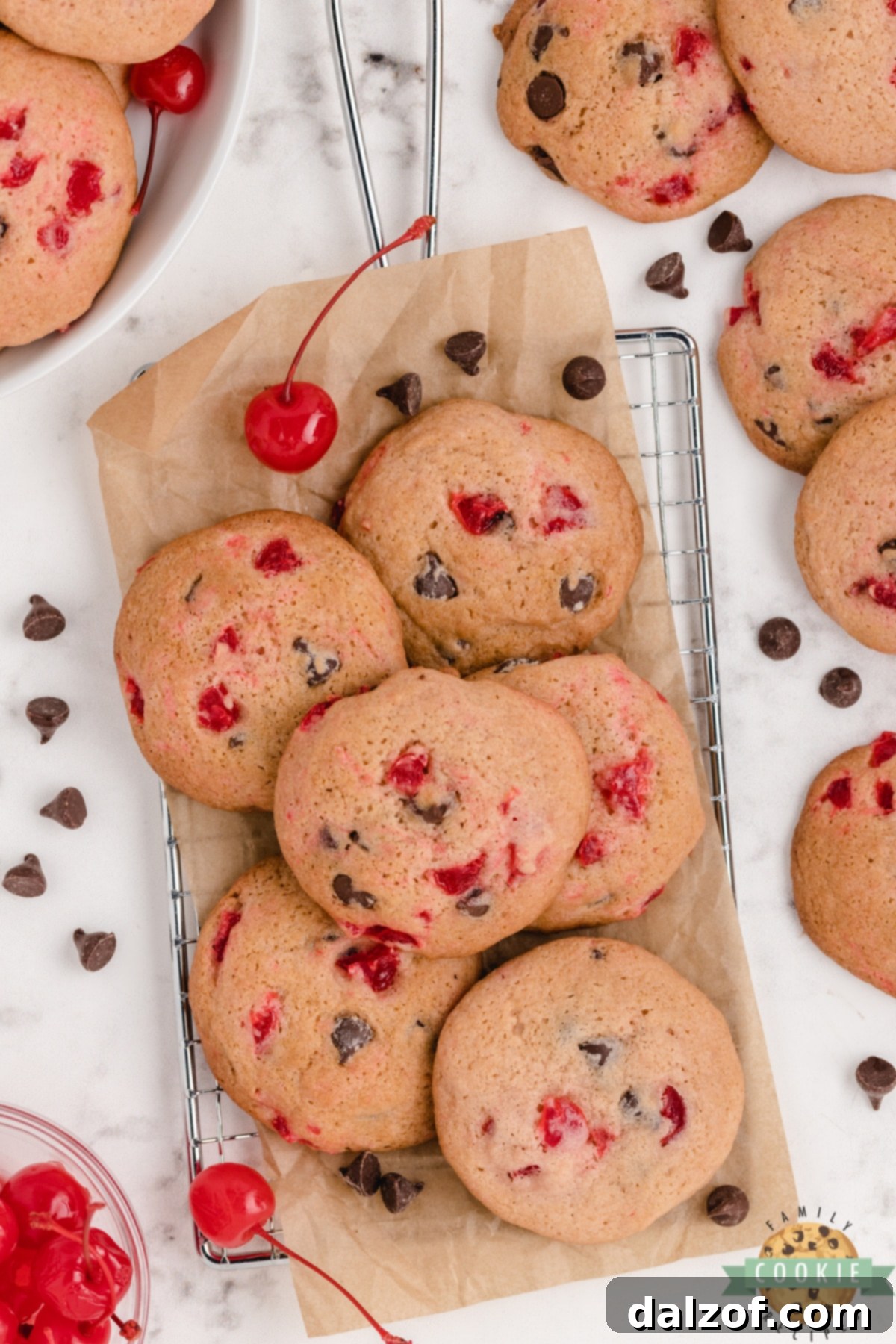 Cherry Chocolate Chip Cookies