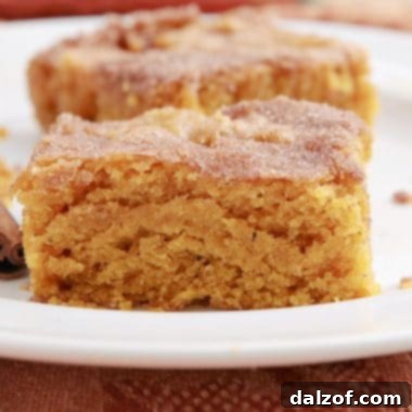 Pumpkin Snickerdoodle Cookie Bars