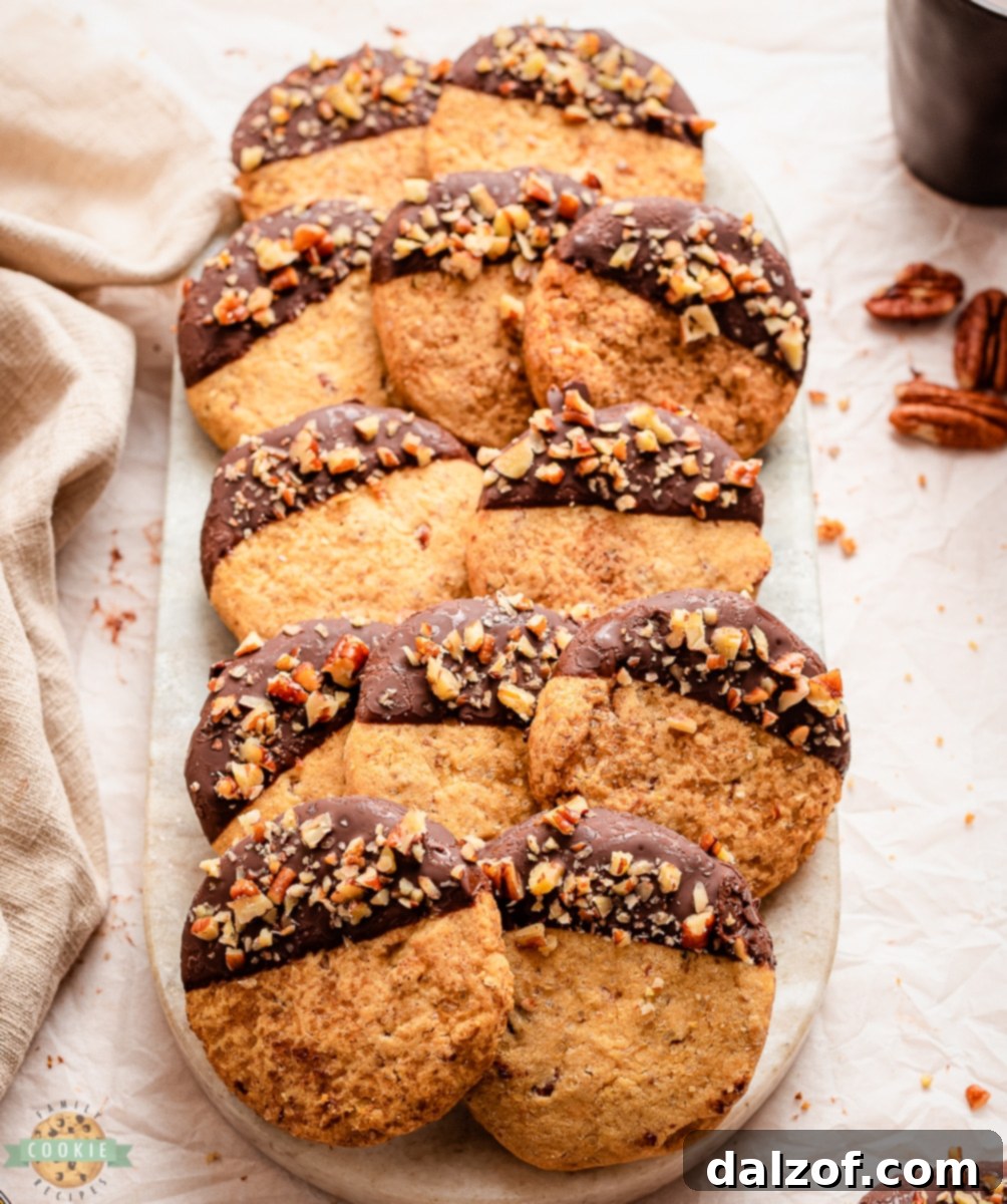 Pecan Sandies ready for baking