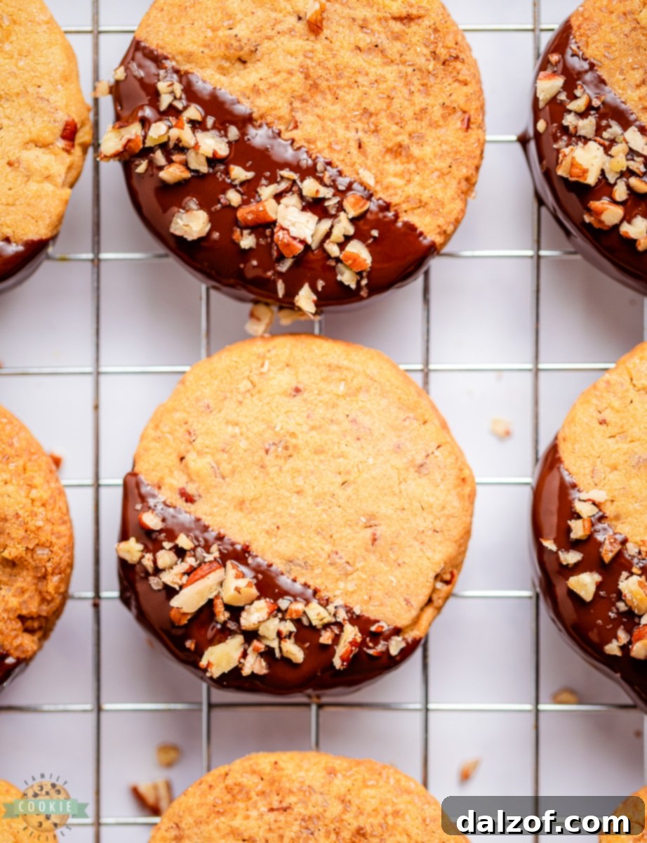 Cookie dough balls for Pecan Sandies