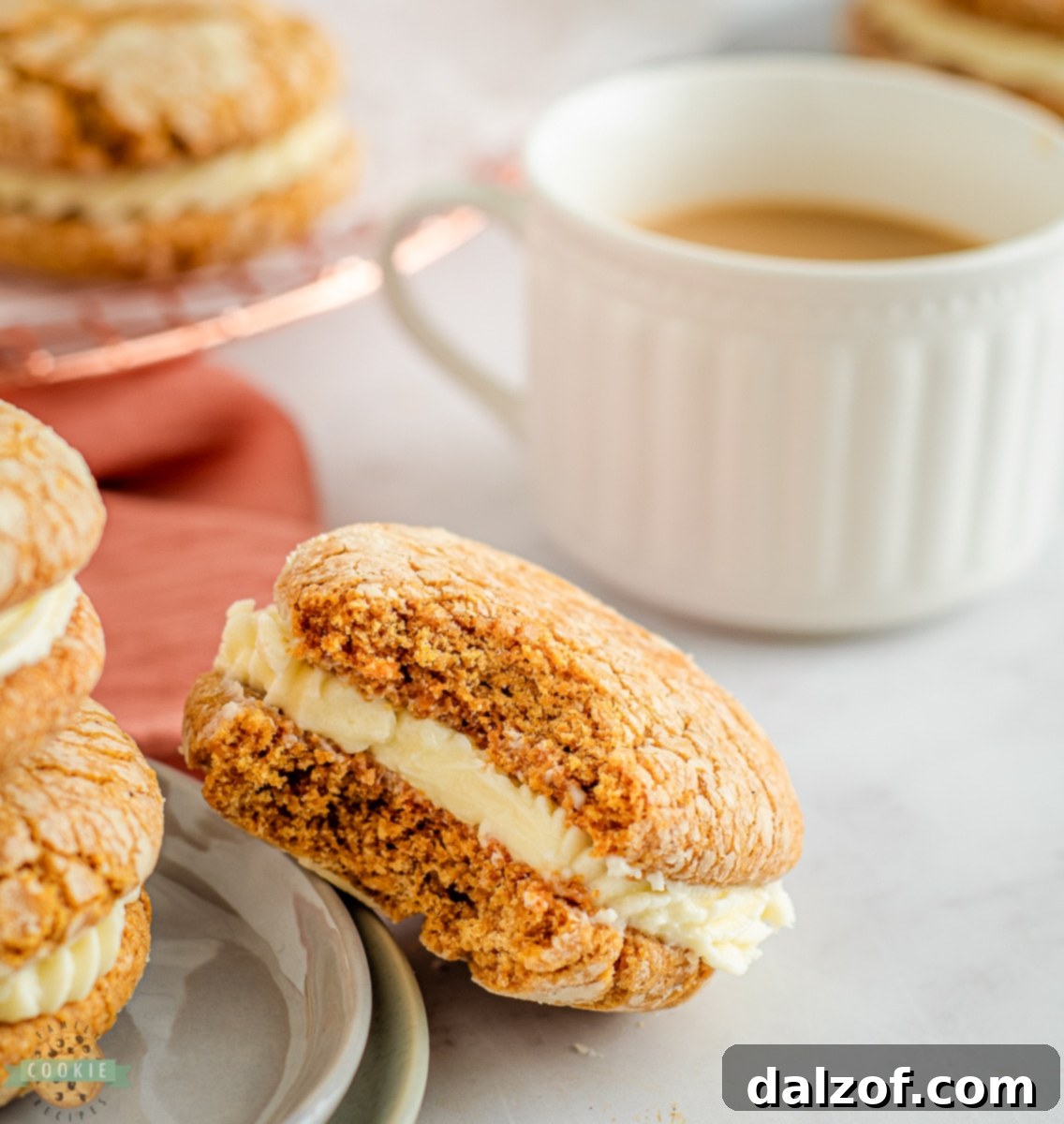 Gingerbread cookie Sandwiches