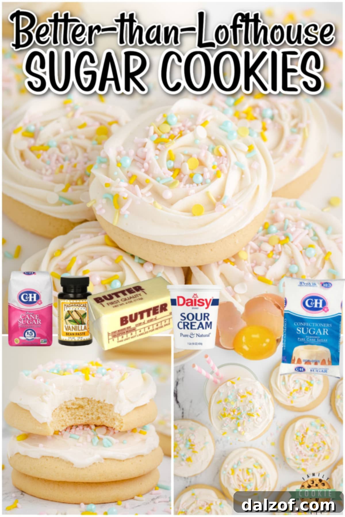 Super Soft Sugar Cookies will soon be your new go-to sugar cookie recipe! Soft, buttery cookies with lovely flavor just melt in your mouth!