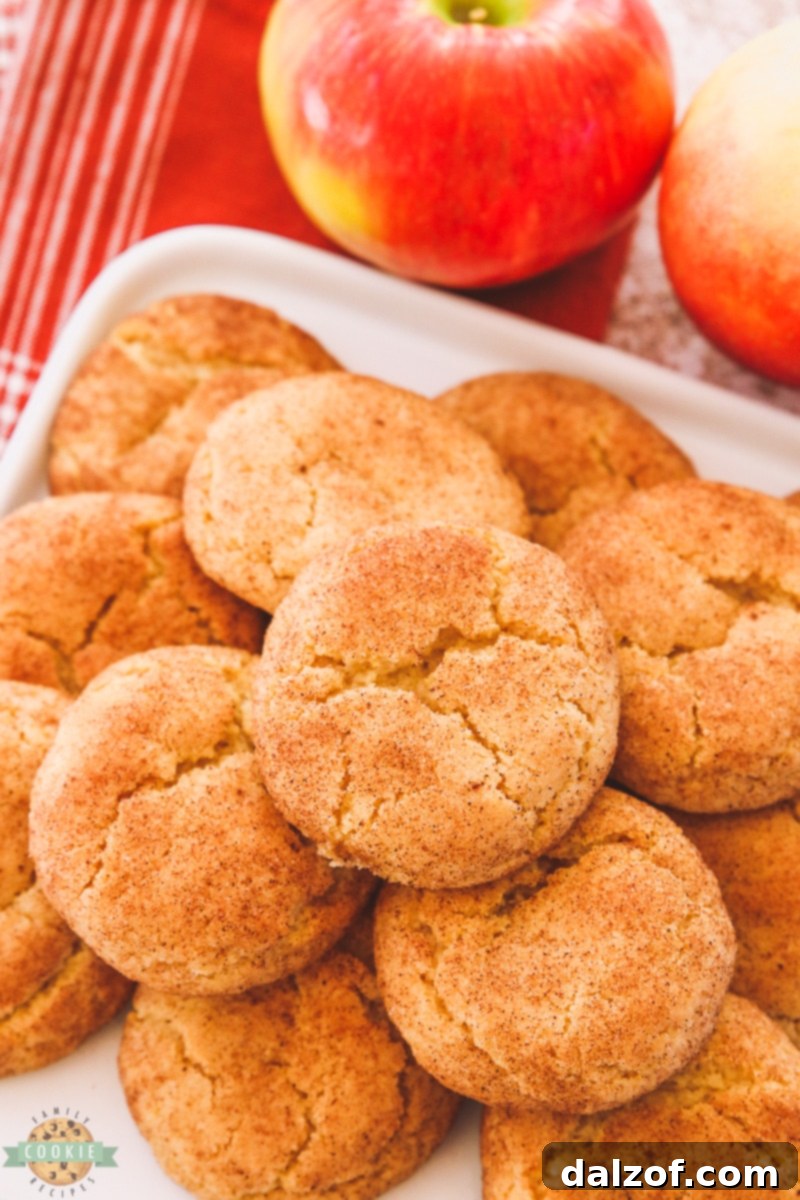 ingredients for apple cider snickerdoodles