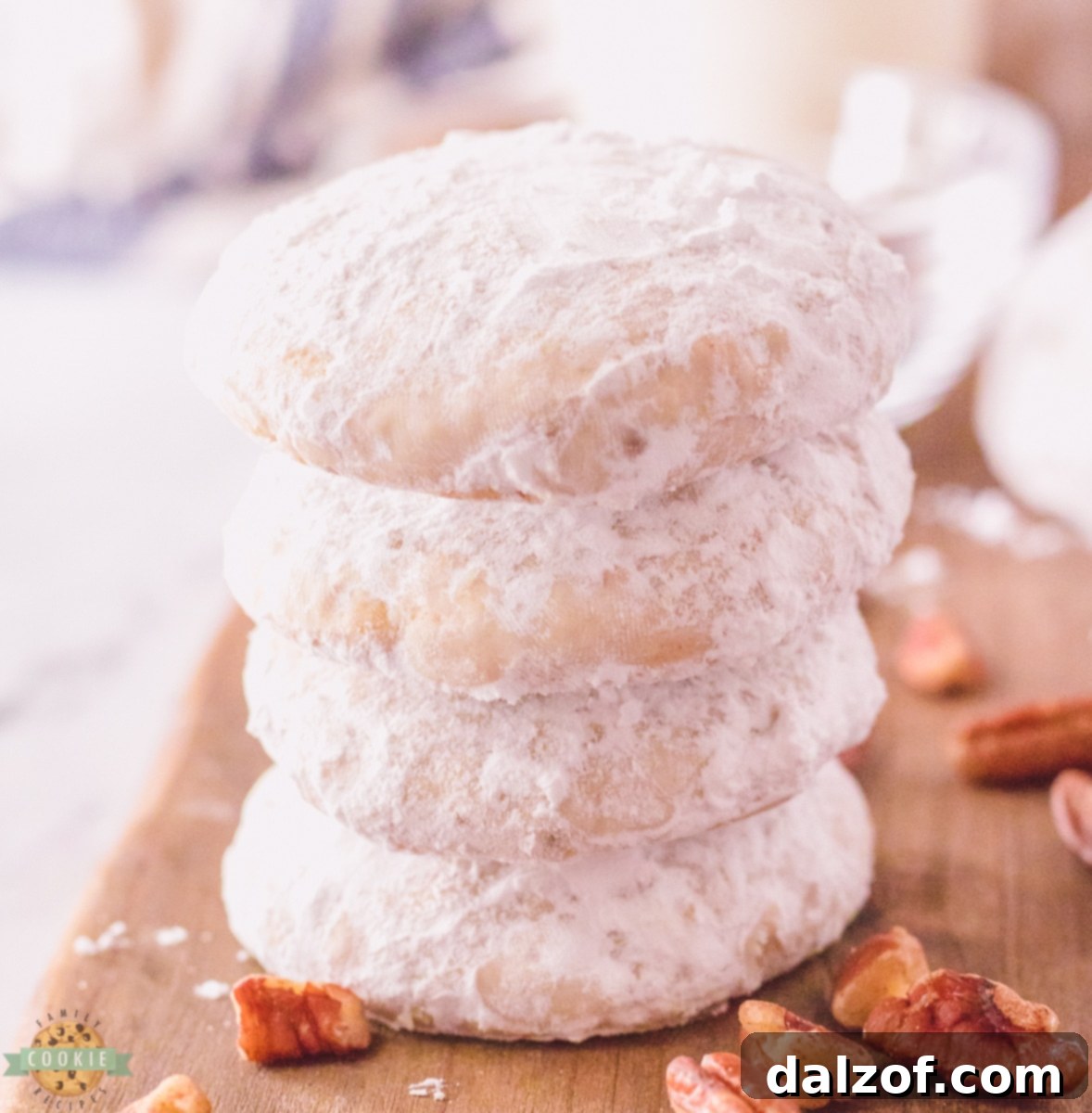 Classic Danish Wedding Cookies