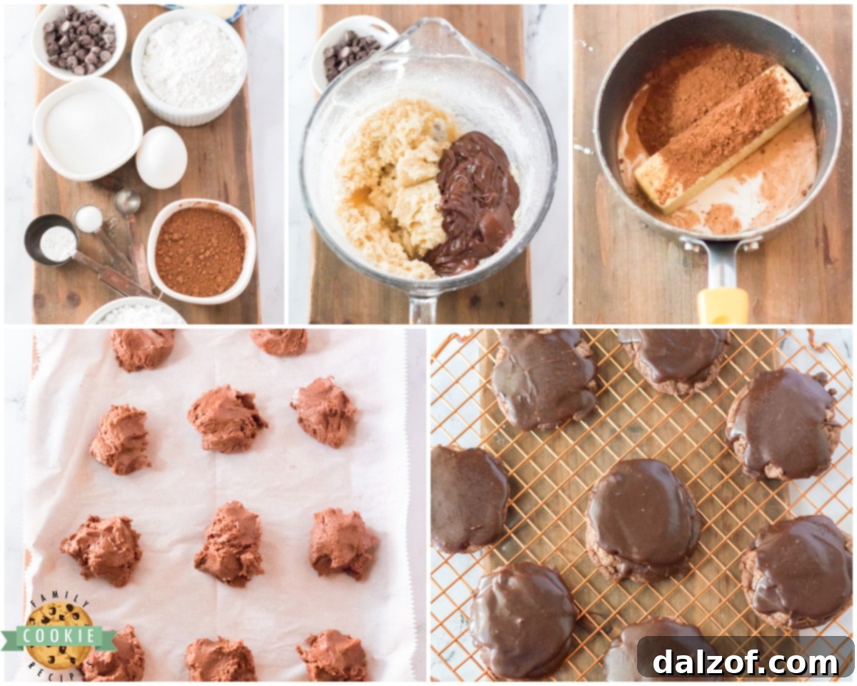 how to make Texas Sheet Cake Cookies