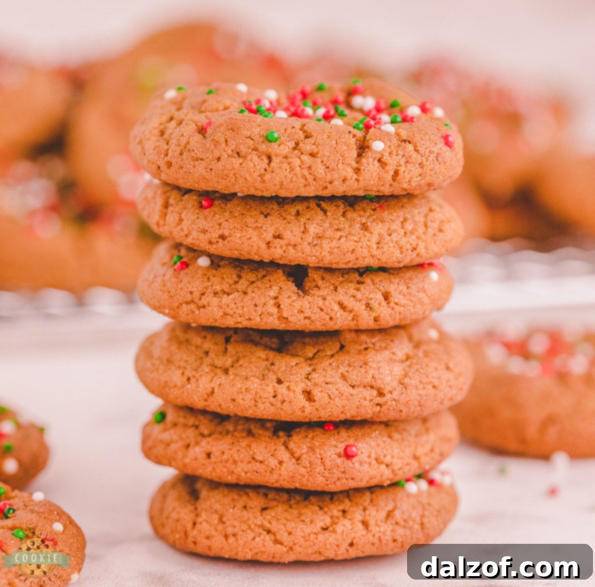 Ingredients for mini gingerbread cookies displayed, including flour, spices, and wet ingredients, highlighting freshness and quality.