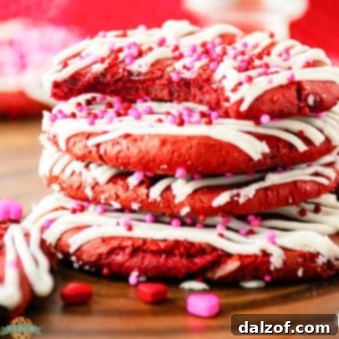 Effortless Red Velvet Valentine Cookies 6 Red Velvet Cake Mix Cookies
