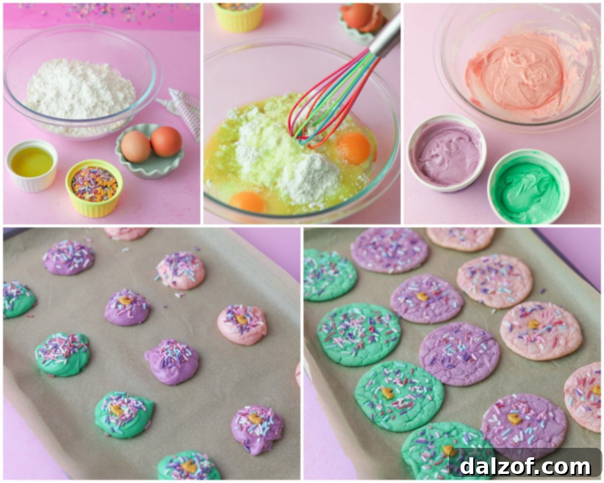 how to make easy unicorn cookies