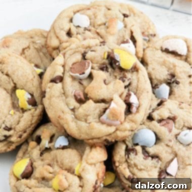 Cadbury Mini Egg Cookies