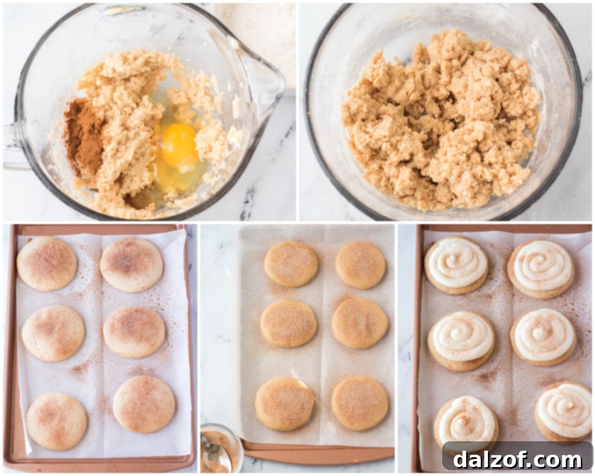 how to make Jumbo snickerdoodle cookies