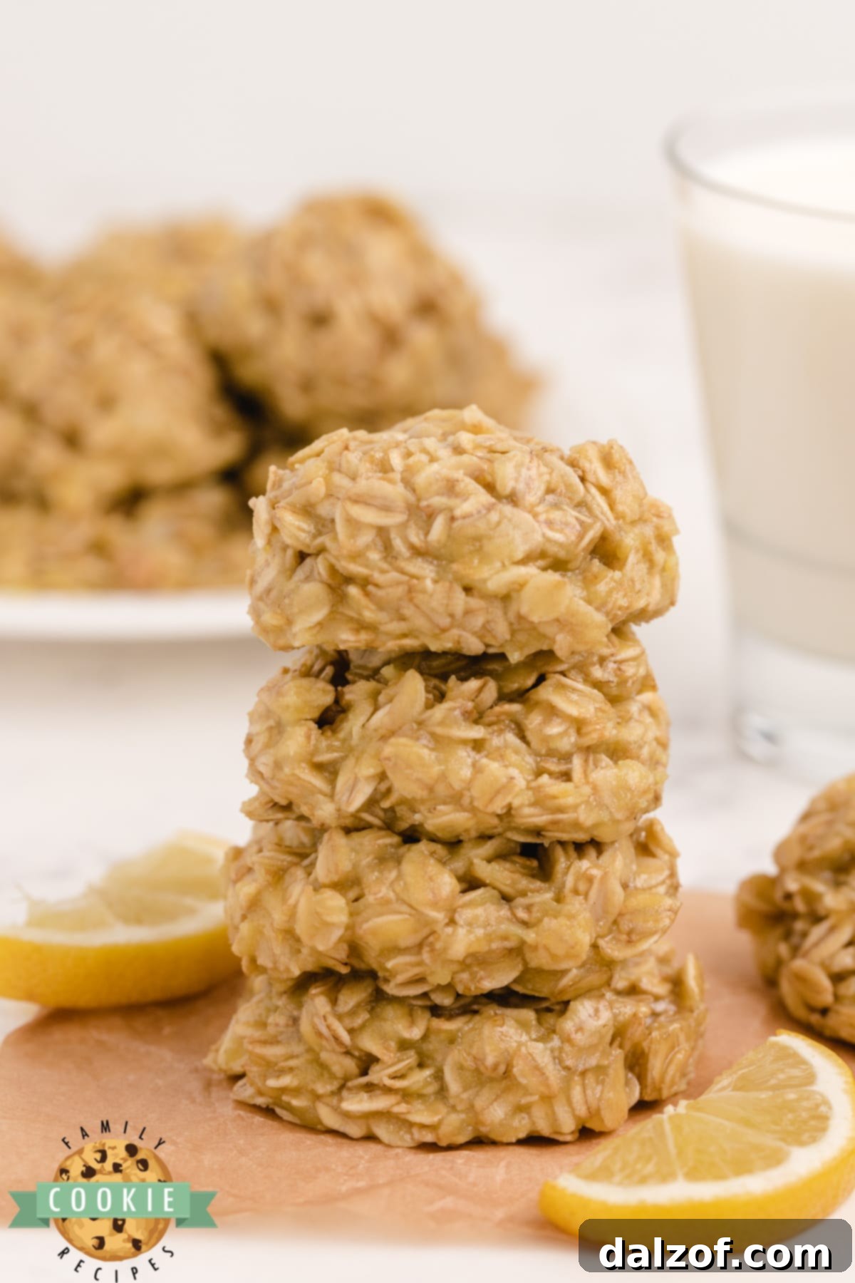 No bake cookie recipe made with lemon pudding mix
