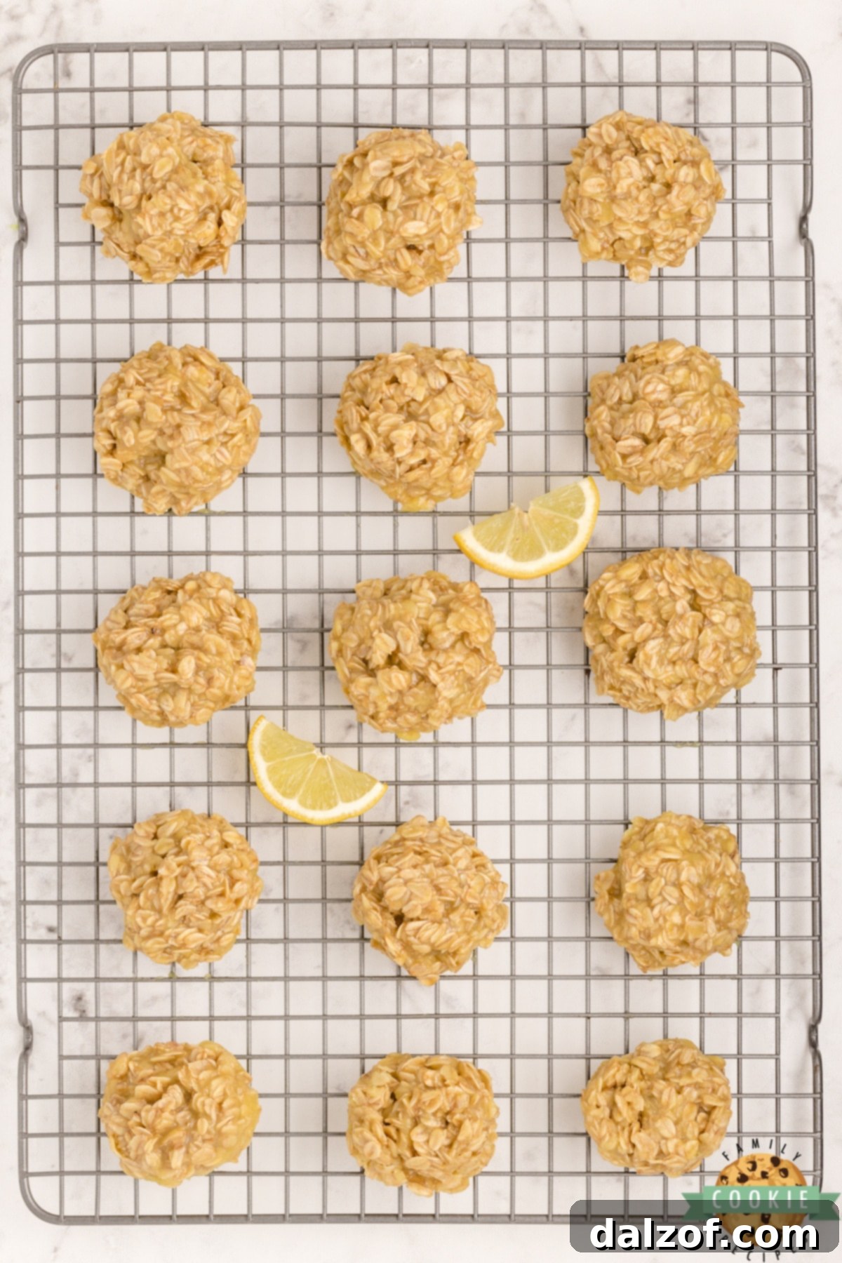 Lemon Oatmeal No Bake Cookies are simple oatmeal cookies made with just a few ingredients. Delicious no bake cookie recipe packed with lemon flavor! 