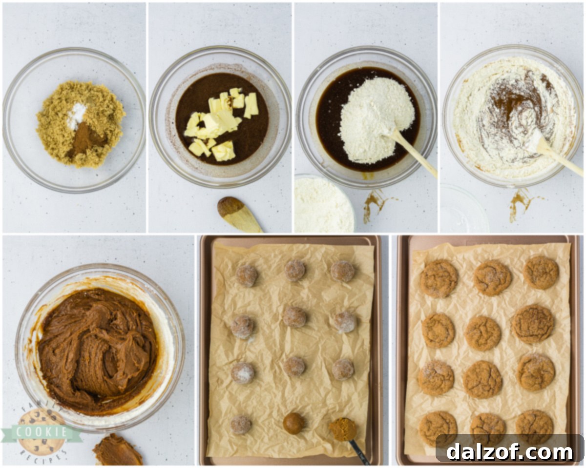 how to make chewy gingerbread cookies