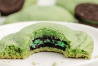 Mint Oreo Surprise Cookies
