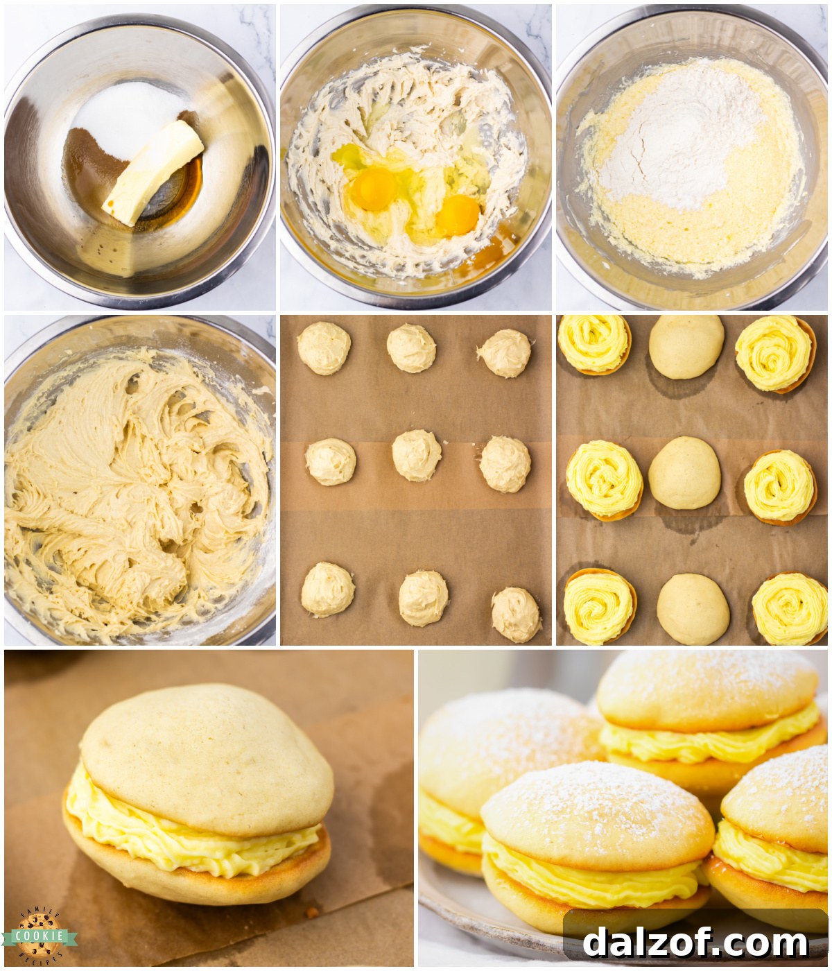 how to make banana whoopie pies