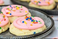 Crumbl-Inspired Confetti Cake Cookies Recipe